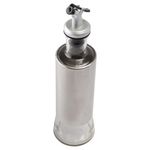 Galheteiro_Multiúso_Em_Vidro_Revestimento_Inox_Com_Bico_Dosador_300ml_24,8x6,5cm_Ref.LM2130_honeyhome