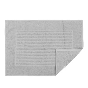 Toalha Piso Basic Antiderrapante Algodão Cinza Elefante 8094 50x70cm 195796 - Atlântica