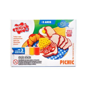 Kit Massinha de Modelar Picnic 1001301400245 - Estrela