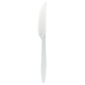 Faca Linha Forte Plástico Ps Branca 20 Unidades TBFFRB20F - Bello Festas