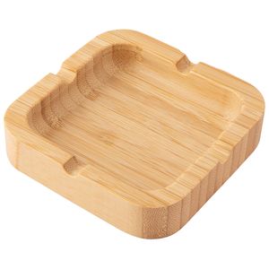 Cinzeiro Quadrado Futuro Bambu 9,5x9,5x2cm LM1783 - honeyhome