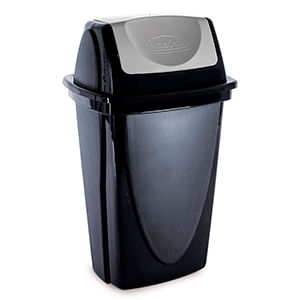 Lixeira Basculante Ecoblack 11,8 Litros - Plasútil