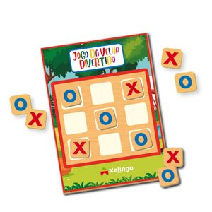 Jogo da Velha Divertido Minha Escolinha 10399 - Xalingo