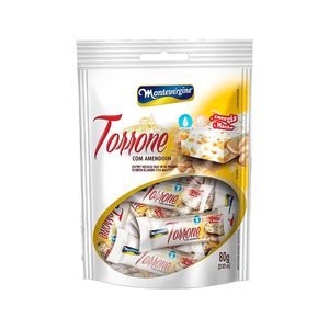 Mini Torrone com Amendoim 80g - Montevérgine