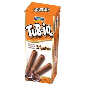 Tub-In Wafer com Recheio de Brigadeiro 48g - Montevérgine 1921