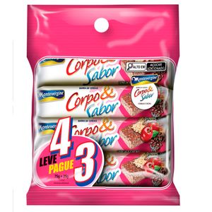 Barra de Cereais Corpo E Sabor Cereja 100g 6013 - Montevergine