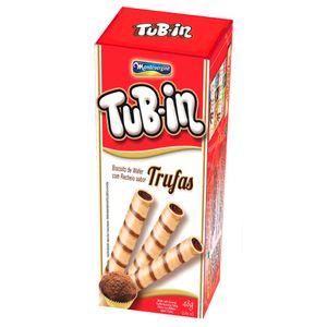 Biscoito Tub-in Com Recheio de Trufas 48g 4612 - Montevergine