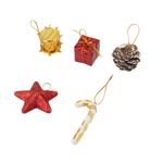 Kit_Mini_Pendentes_Natal_Bola_Presente_E_Sino_Plástico_Sortido_24_Peças_3cm_Ref.LM2454NTL_honeyhome