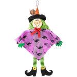 Enfeite_Porta_Boneco_Boo_Caveira_Ou_Bruxa_Poliéster_Algodão_Tamanhos_E_Cores_Sortidas_Ref.LM2418HAL_honeyhome