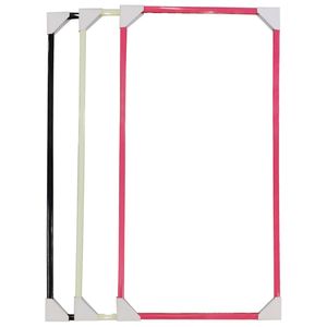 Espelho Em Vidro Moldura Plástica Lisa Tamanho G Sortido 59x30x1cm LM1695 - honeyhome