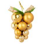 Enfeite_Cacho_Natal_Com_17_Bolas_Plástico_Vermelho_E_Dourado_14x16,5cm_Ref.LM2460NTL_honeyhome