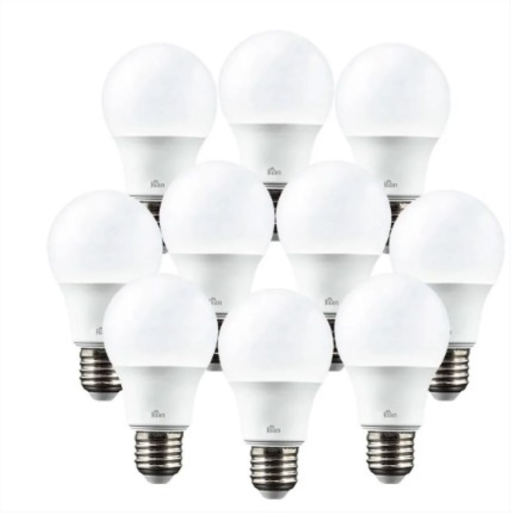 Kit 10 Lâmpadas Led 9W 6500K Bivolt - Kian - lojasmel