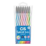 Caneta_Gel_Spiro_0.7mm_8_Cores_57744_-_Cis