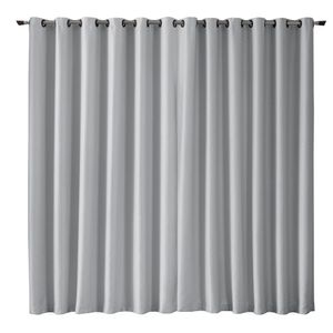 Cortina Corta Luz Premium Beta Poliéster Concreto 260x230cm 19100 - BecaDecor