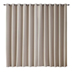 Cortina Corta Luz Premium Beta Poliéster Areia 260x230cm 19099 - BecaDecor