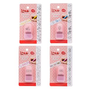 Carimbo Roller Love Plástico Sortido Ref.23451 Molin