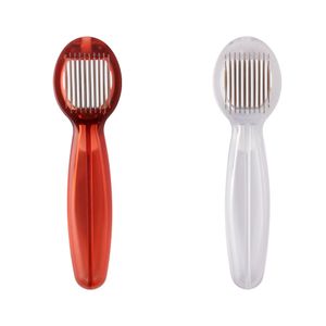 Espremedor de Alho Soft Plástico E Aço Inox Sortido 16,8x5cm LM1017 - honeyhome