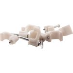 Fixador_de_Cabo_07_Branco_com_10_Peças_Brasfort