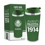 Copo_Térmico_Denver_Plástico_Emborrachado_Palmeiras_450ml_Ref.12564_Brasfoot