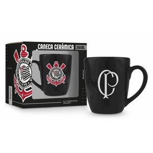 Caneca Cerâmica Prime Times 350ml Corinthians 12938 - Brasfoot