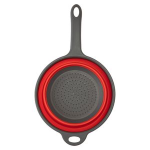 Escorredor Retrátil Inova Plástico PP Vermelho e Preto 40x22x8.6cm LM1711 - honeyhome