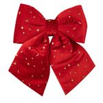 Enfeite_Natal_Laço_Vermelho_Com_Estampa_Sortida_Poliéster_20x25cm_Ref.LM2429NTL_honeyhome