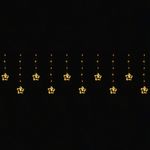 Pisca_Pisca_Cascata_Estrela_Com_Boneco_Neve_Natal_100_Leds_Branco_Quente_3m_Bivolt_Ref.LM2893NTL_honeyhome