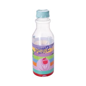 Garrafa Retro Divertidamente Plástico 500ml 16517 - Plasútil