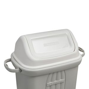 Lixeira Basculante 30 Litros Plástico Bege 283 - Sanremo