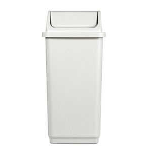Lixeira Basculante 9 Litros Plástico Bege SR2209 - Sanremo