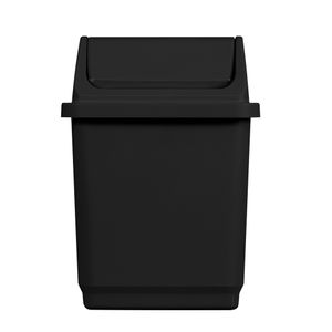 Lixeira Basculante 5 Litros Plástico Preta SR220520 - Sanremo