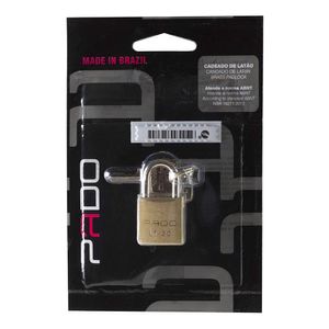 Cadeado Em Blister Latão 20mm 51000026 - Pado
