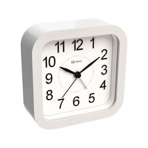 Relógio Despertador Quartz Cor132 Branco Fosco 2644132 - Herweg