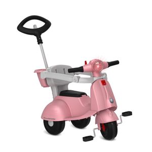 Triciclo Banderetta Passeio & Pedal Rosa 1246 - Bandeirante