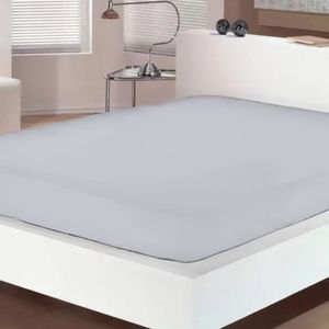 Lençol Casal Avulso Com Elástico 180 Fios 100% Algodão Branco 20251 - Beca Home