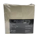 Lençol_Queen_Avulso_Com_Elástico_180_Fios_100%_Algodão_Bege_Ref.20260_Beca_Home