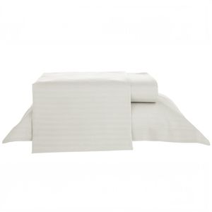 Fronha Avulsa 3 Abas Stripe  Palha 50x70cm 20266 - Beca Home