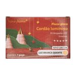 Cordão_Luminoso_Estrela_Natal_20_Leds_Branco_Quente_Plástico_Pvc_E_Metal_127v_3_Metros_Ref.LM2913NTL_honeyhome
