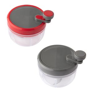 Processador Manual de Alimentos 250ml Plástico E Inox Sortido 9,5x9,5cm CK6047 - Clink