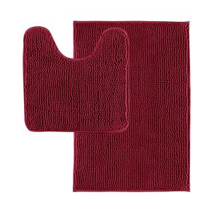 Jogo Tapete Banheiro Dallas Poliéster Sortido 2 Peças 70034700640369 - Corttex