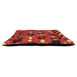 Colchonete Pet Tamanho M Estampa Ratinho Gravata Amarela LM7026M - Fantasias Super