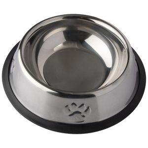 Comedouro Pet  Aço Inox 15,5x15,5x3,5cm LM2951PET-honeyhome