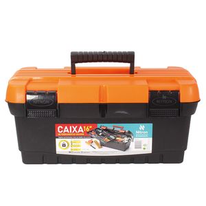 Caixa de Ferramentas Plástico 16" Grande 170006028 - Nitron