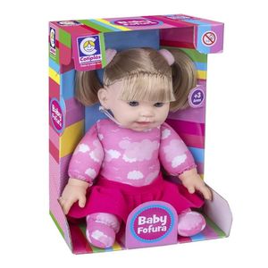 Boneca Baby Fofura Com Cabelo 2586 - Cotiplás