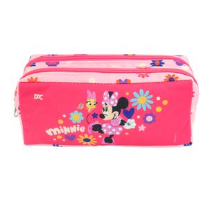 Estojo Escolar Duplo Minnie Tecido 4288 - Dac