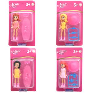Boneca Adrieli Praiana Com Acessórios Plástico Sortida LM2184-honeyhome