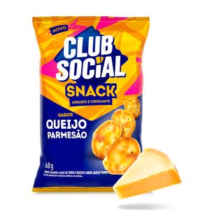 Snack Club Social Parmesão 68g 1669 - Club Social