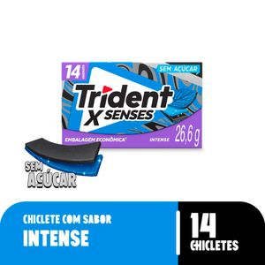 Goma de Mascar Trident 14s Intense 25,2g 1435 - Trident