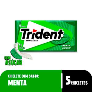 Goma de Mascar Trident Menta 8g 784 - Trident