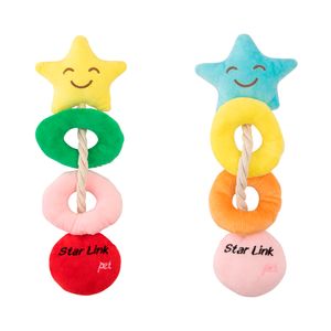 Brinquedo Pet Corda Estrela Poliéster Sortida 29x10x3cm LM2647PET-honeyhome